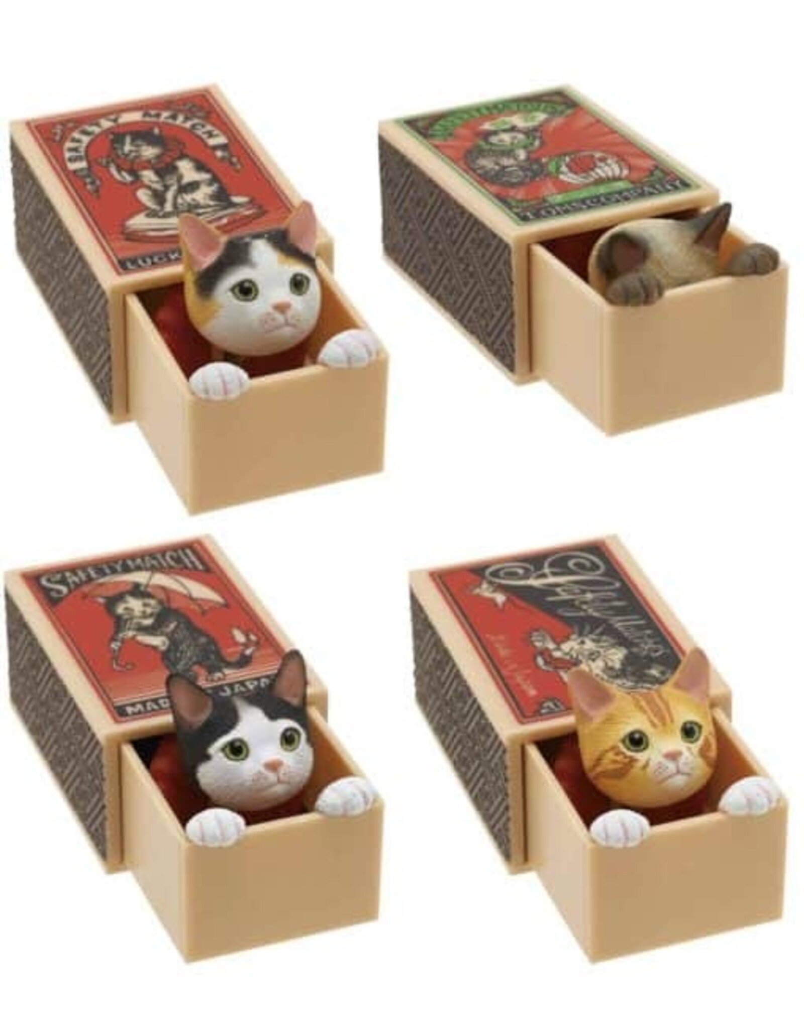 Clever Idiots Cat Peek Matchbox Blind Box