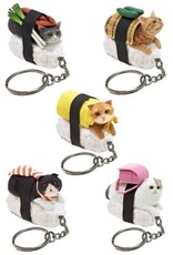 Clever Idiots Sushi Cat (Nekozushi) Keyring Blind Box Vol.1