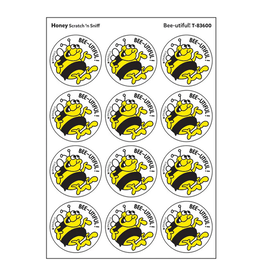 Trend Enterprises RETRO STINKY STICKERS: Bee-utiful!/Honey