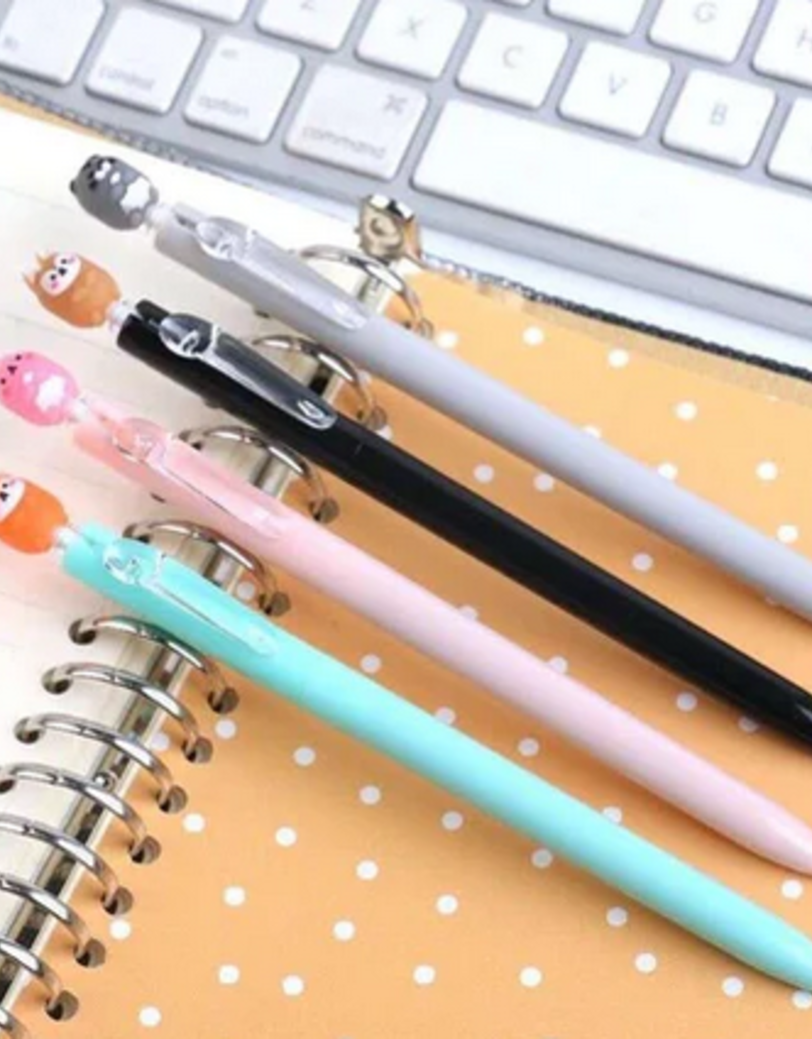 bcmini Gel Pen: Animal Dancing Retractable