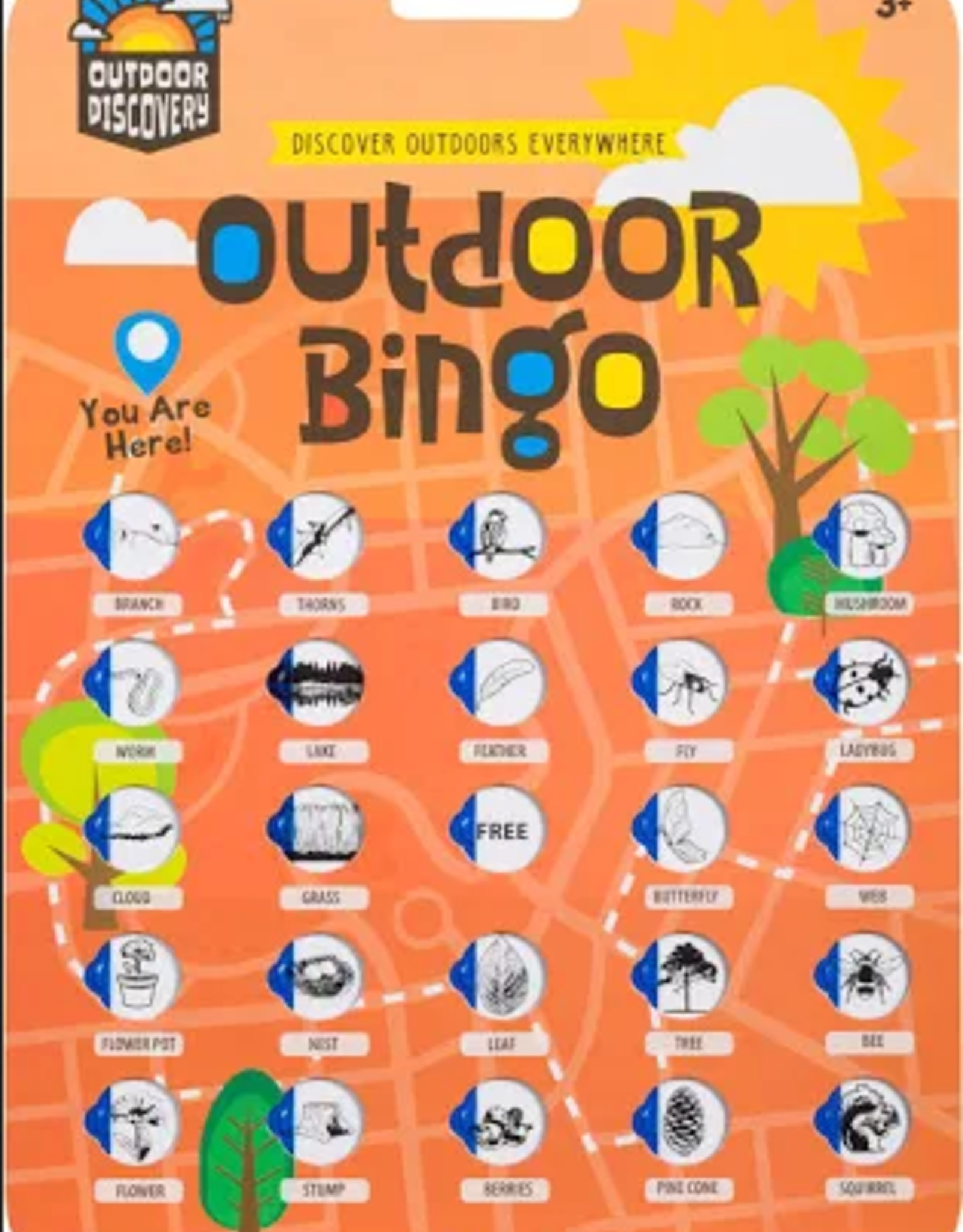 Toysmith Outdoor Discovery Outdoor Bingo 4 Pack