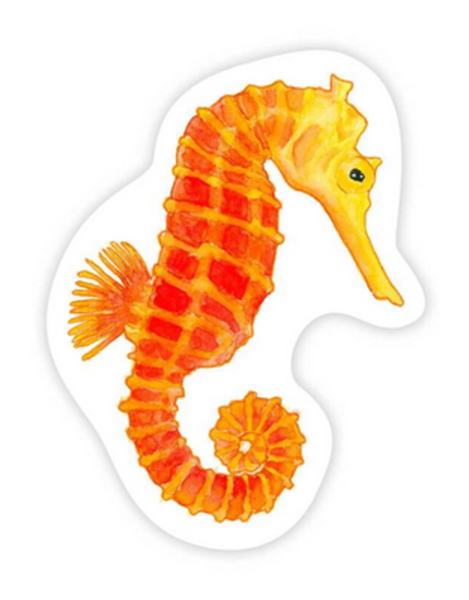 Nice Enough Stickers Sticker: Seahorse