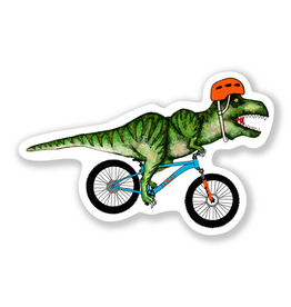 Nice Enough Stickers Sticker: Rex Bike