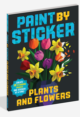 Workman Publishing Paint By Sticker: Plants and Flowers