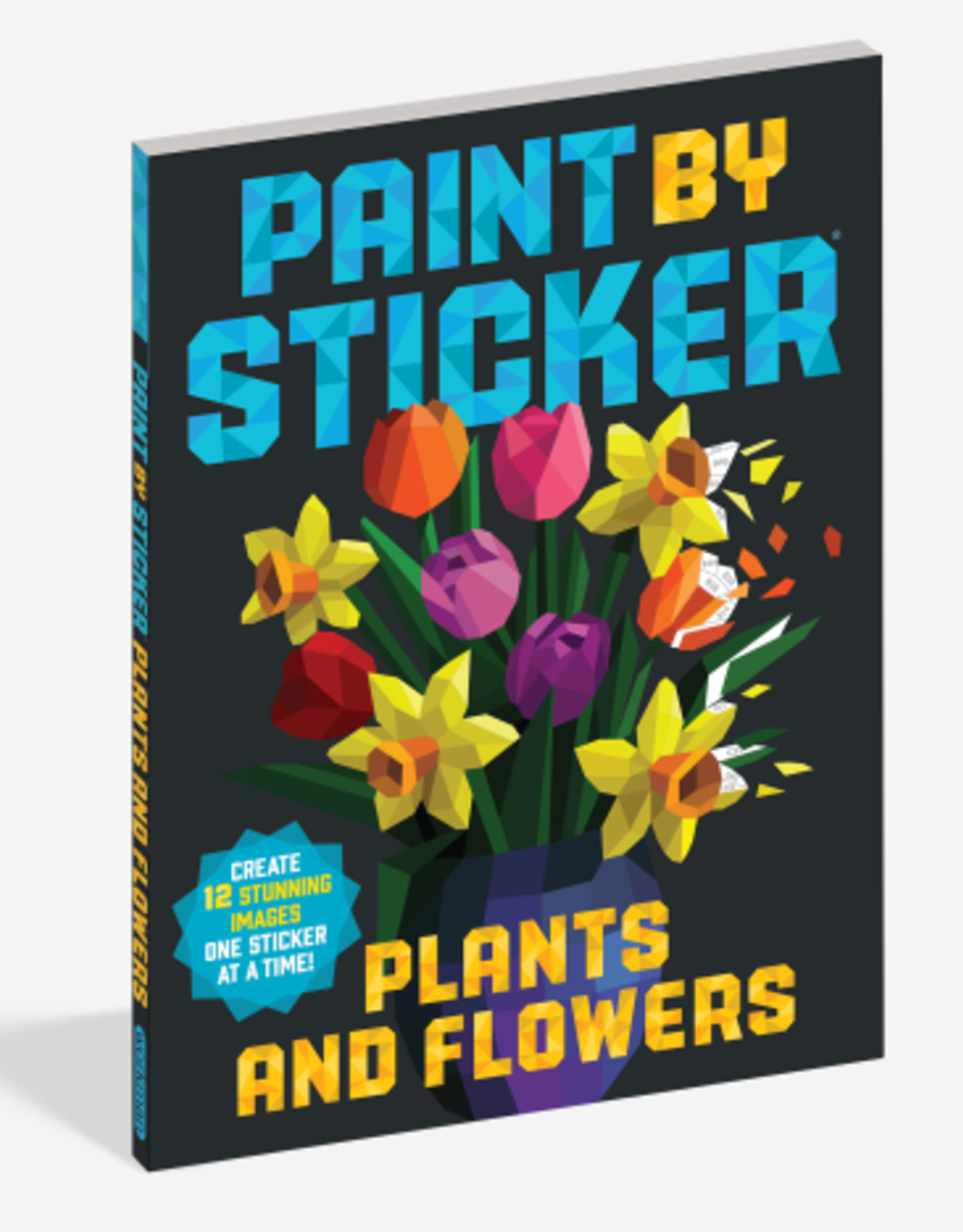 Workman Publishing Paint By Sticker: Plants and Flowers