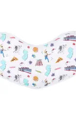 Little Hometown New Jersey Baby: 2-in-1 Burp Cloth and Bib