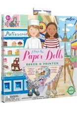 eeBoo Baker & Painter Paper Dolls