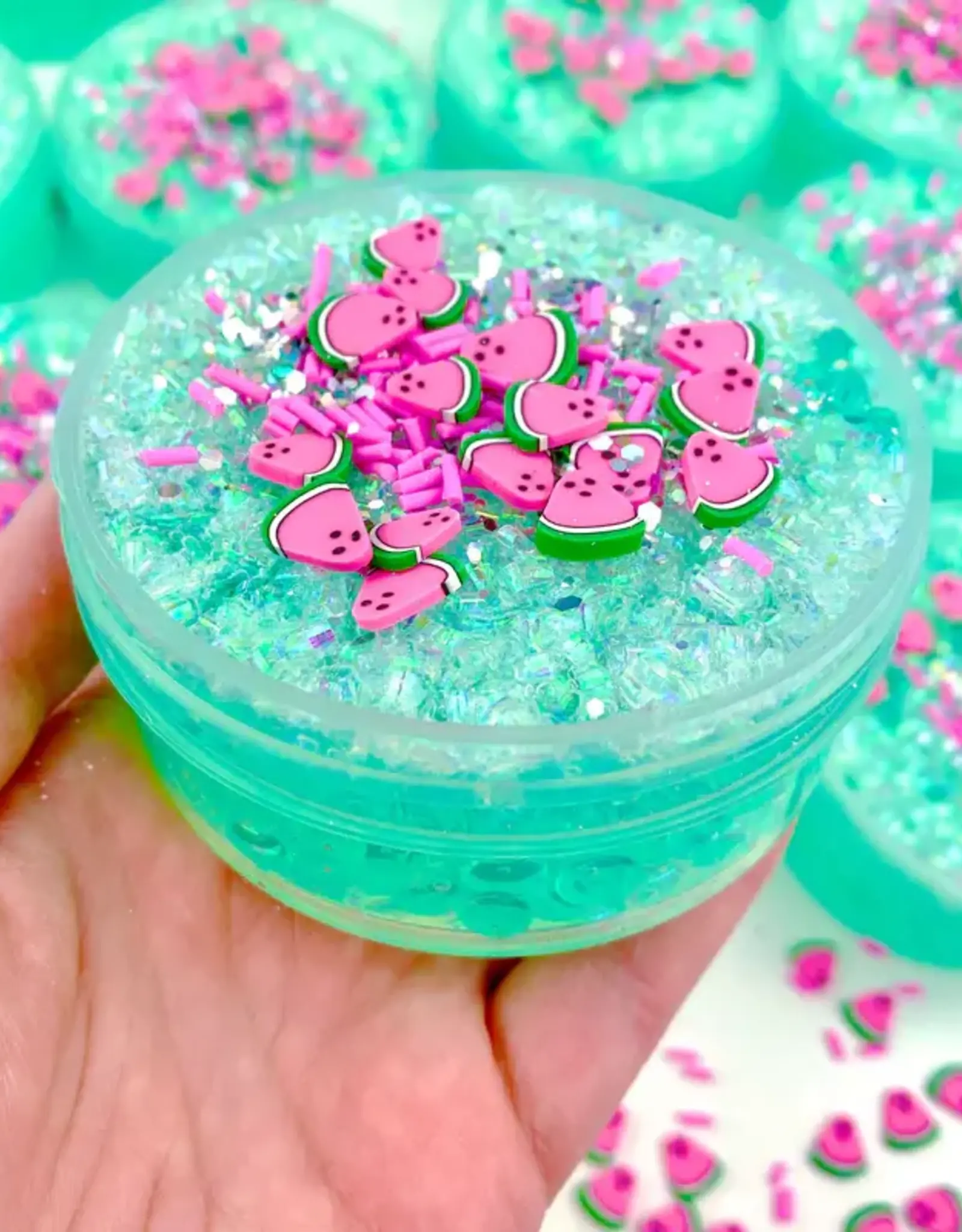 Kawaii Slime Company Watermelon Sugar Fishbowl Bingsu Slime