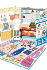 eeBoo Baker & Painter Paper Dolls