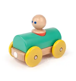 Tegu Magnetic Racer: Teal/Yellow