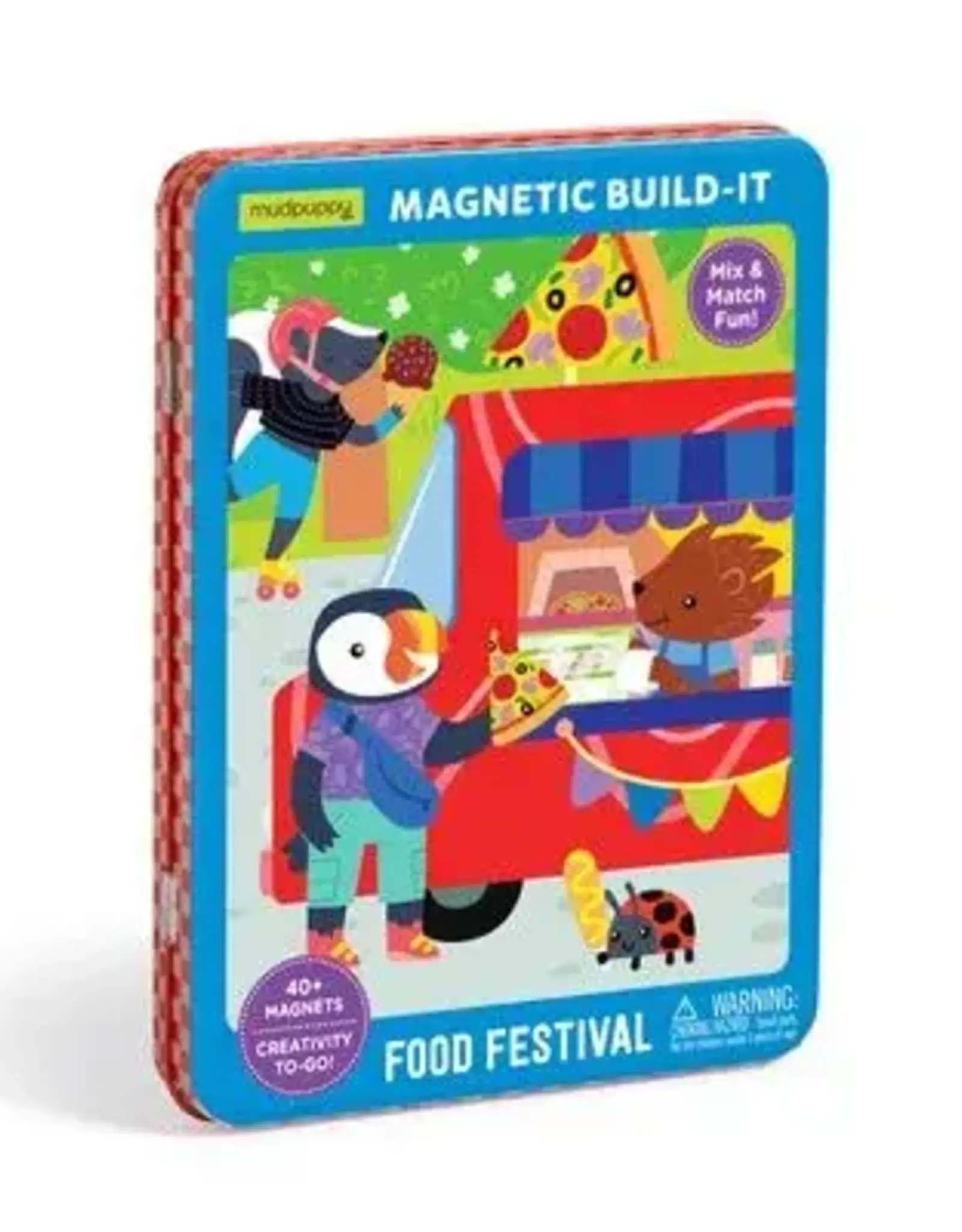 Chronicle Books Magnetic Playset:  Food Truck Festival