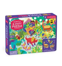 Chronicle Books 60pc Puzzle: Scratch and Sniff Pizzasaurus