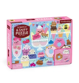 Chronicle Books 60pc Puzzle: Scratch and Sniff Cat Cafe