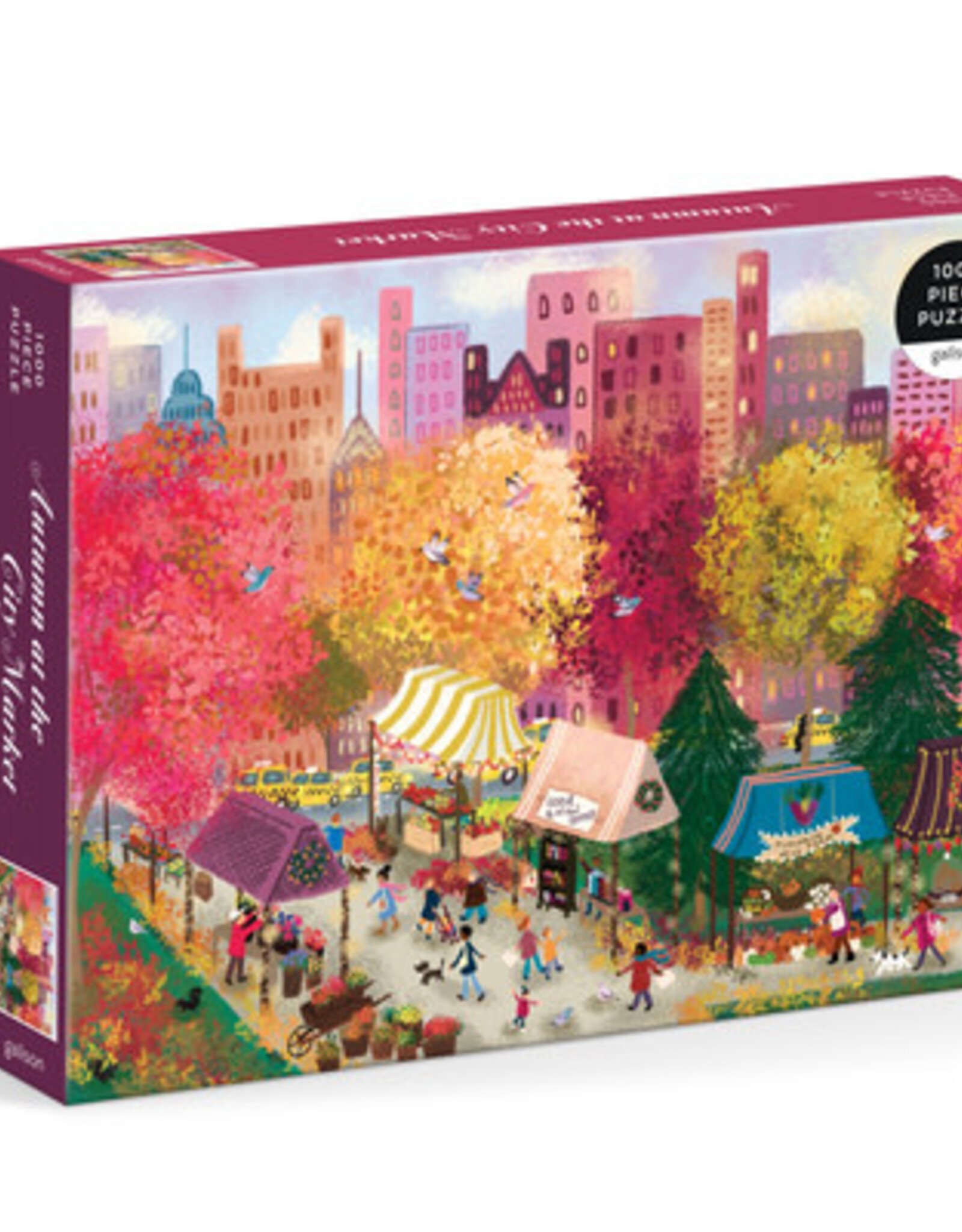 Chronicle Books 1000pc Puzzle: Joy Autumn at the City Market