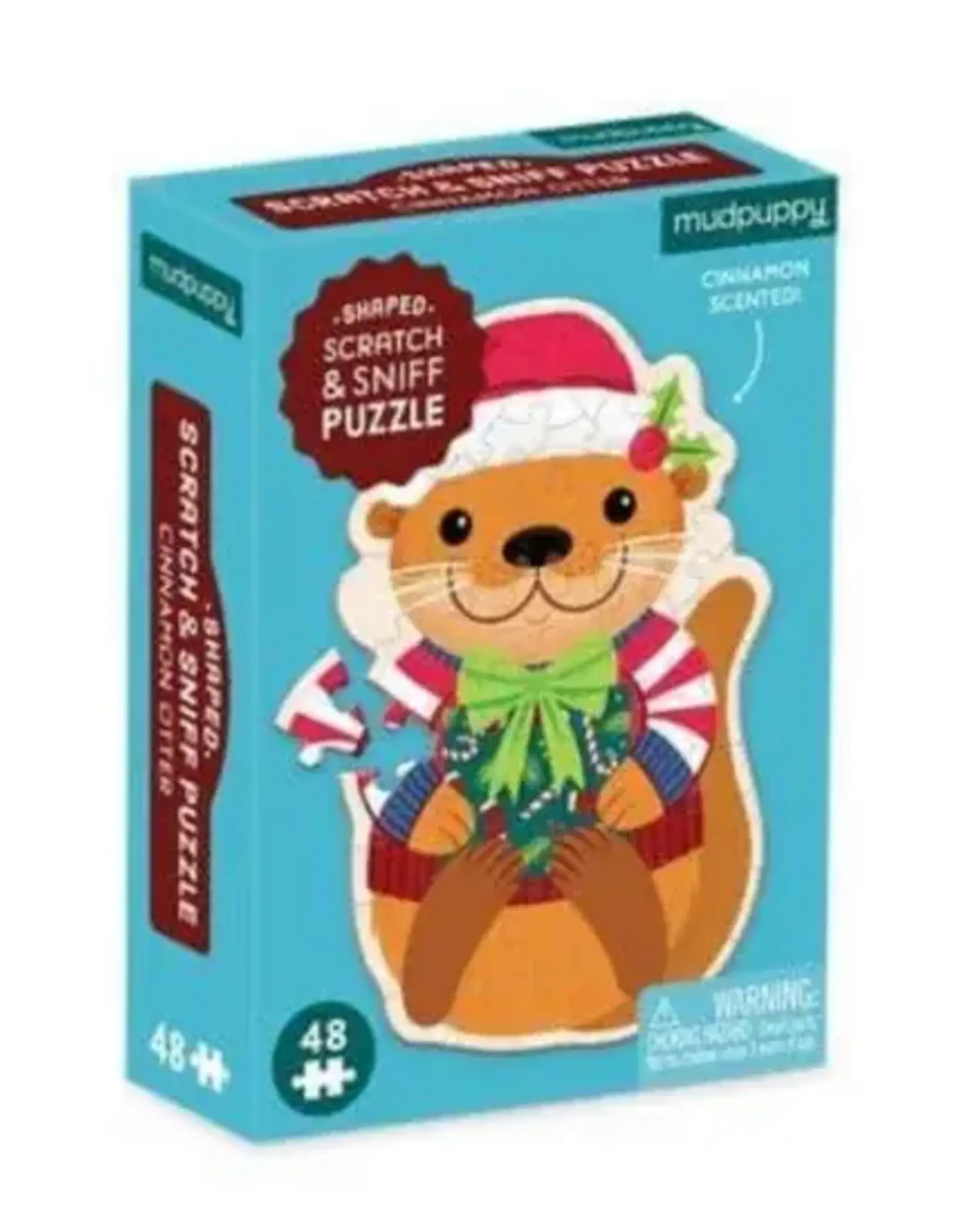 Chronicle Books 48pc Puzzle: Mini Scratch and Sniff Cinnamon Otter