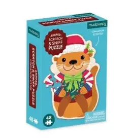 Chronicle Books 48pc Puzzle: Mini Scratch and Sniff Cinnamon Otter