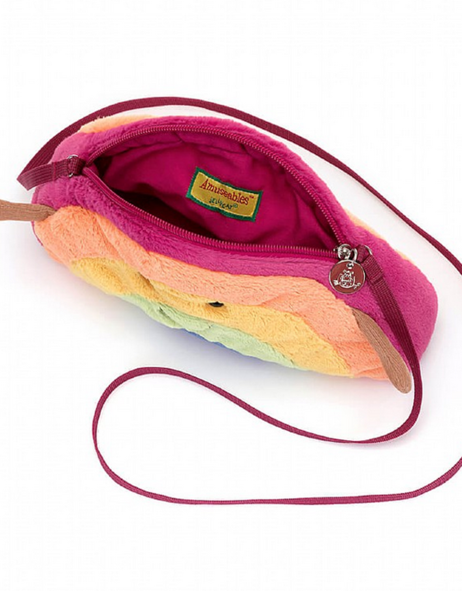 Jellycat Amuseable Rainbow Bag 5"