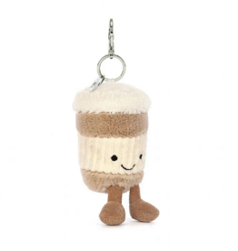 Jellycat Amuseable Coffee-To-Go Bag Charm 7"