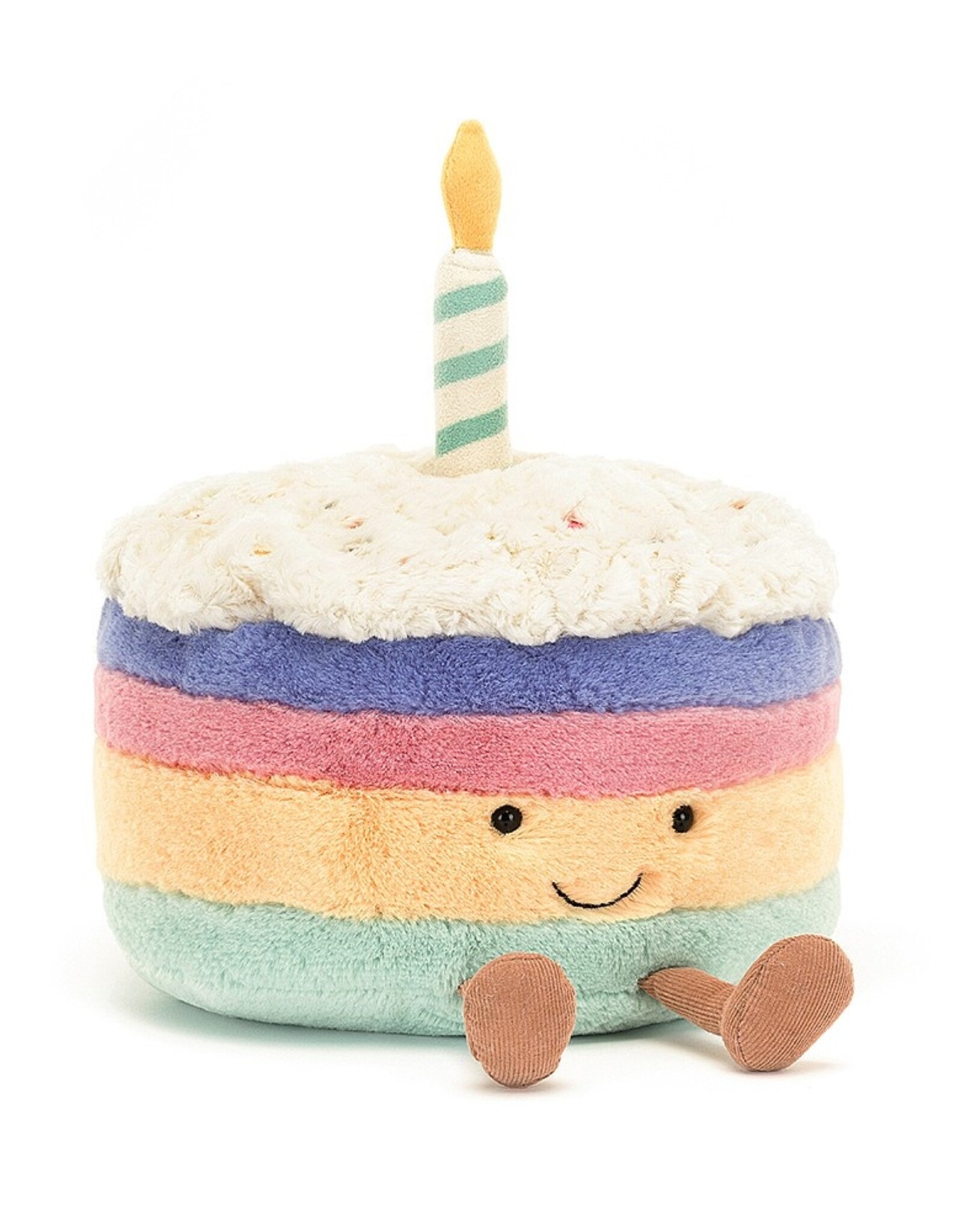 Jellycat Amuseable Rainbow Birthday Cake 10"