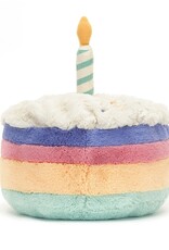 Jellycat Amuseable Rainbow Birthday Cake 10"
