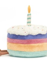 Jellycat Amuseable Rainbow Birthday Cake 10"