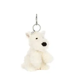 Jellycat Munro Scottie Dog Bag Charm 4"