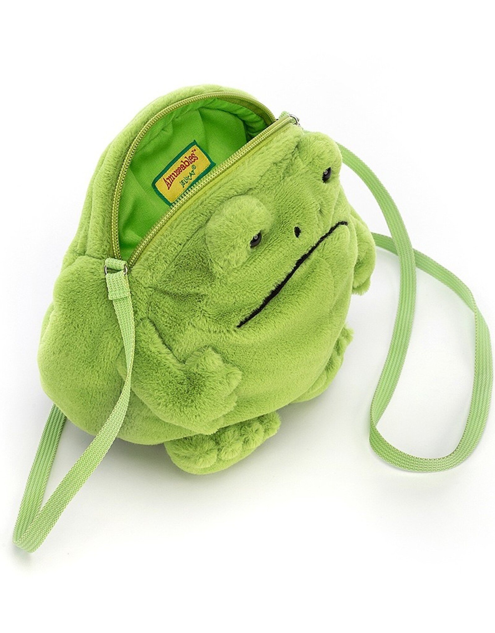 Jellycat Ricky Rain Frog Bag 7"