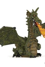 Papo Papo: Green Winged Dragon with Flame