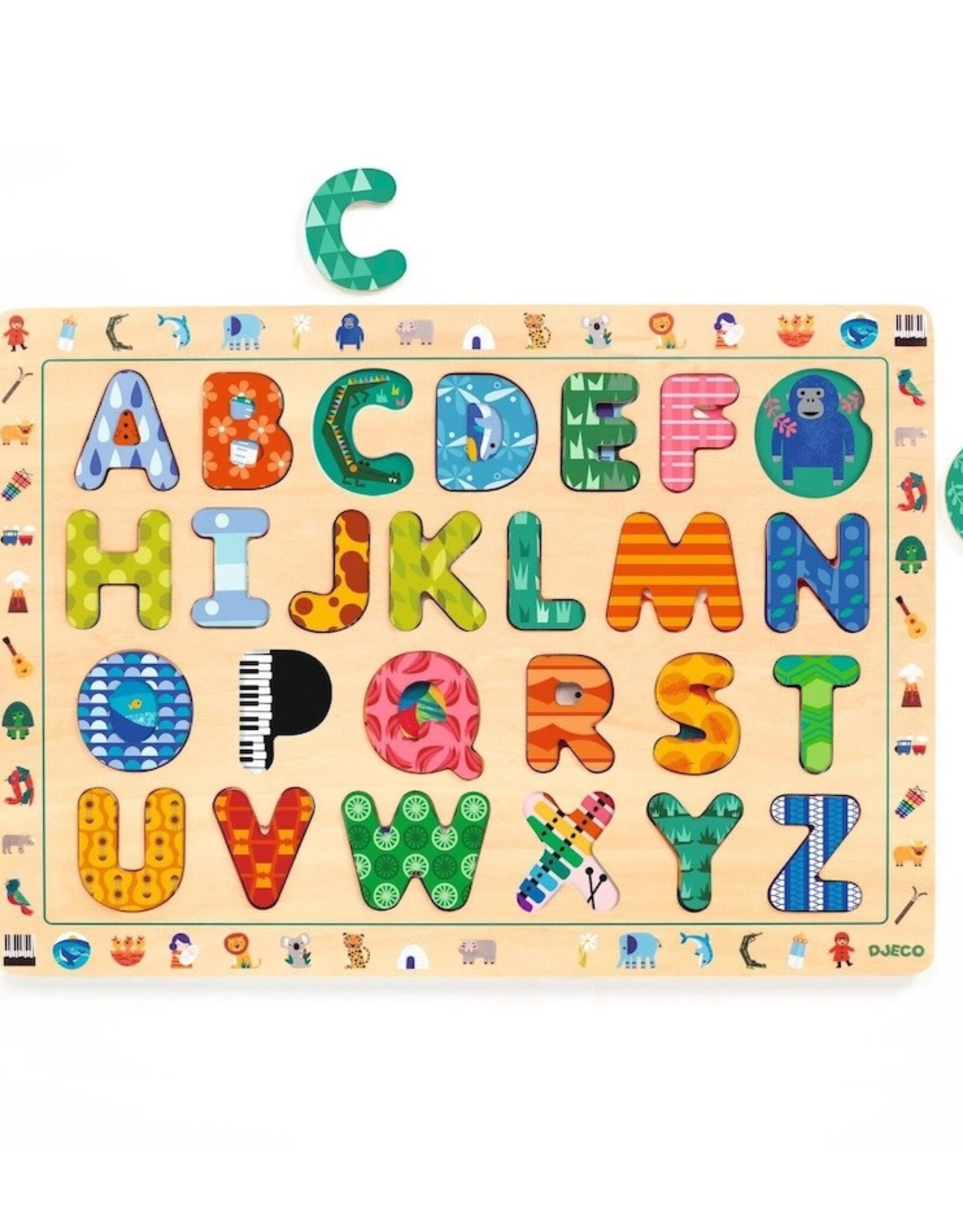 Djeco ABC International Puzzle