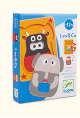 Djeco 4 Layer Puzzle: Leo & Co