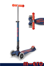 Micro Micro Maxi Deluxe- Folding LED: Navy/Red