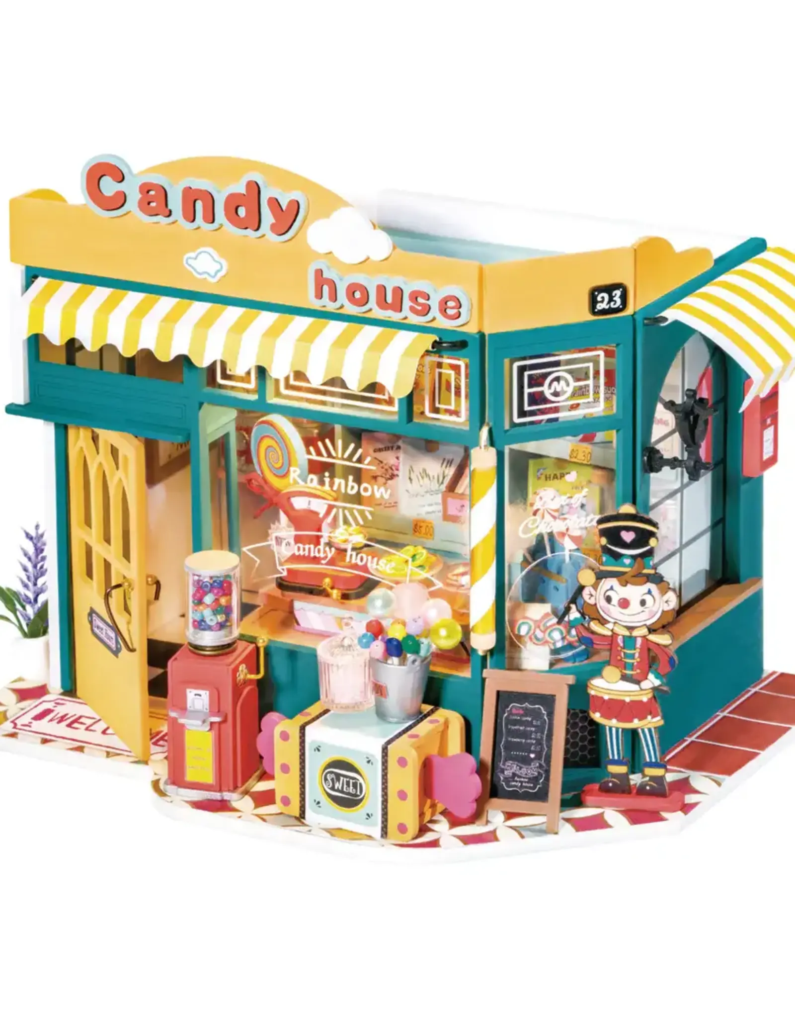 Hands Craft DIY Mini House Kit: Candy House