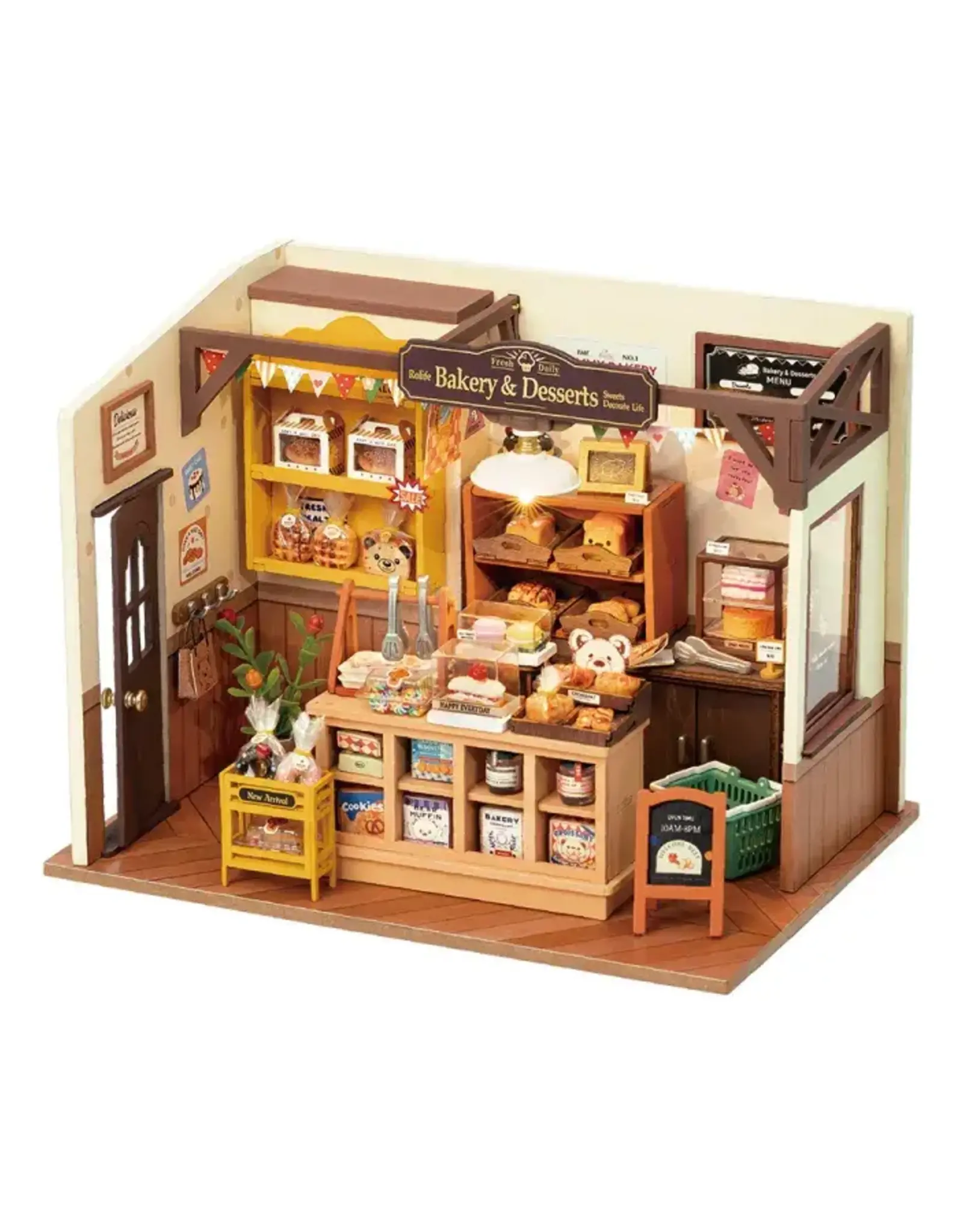 Hands Craft DIY Mini House Kit: Baking House
