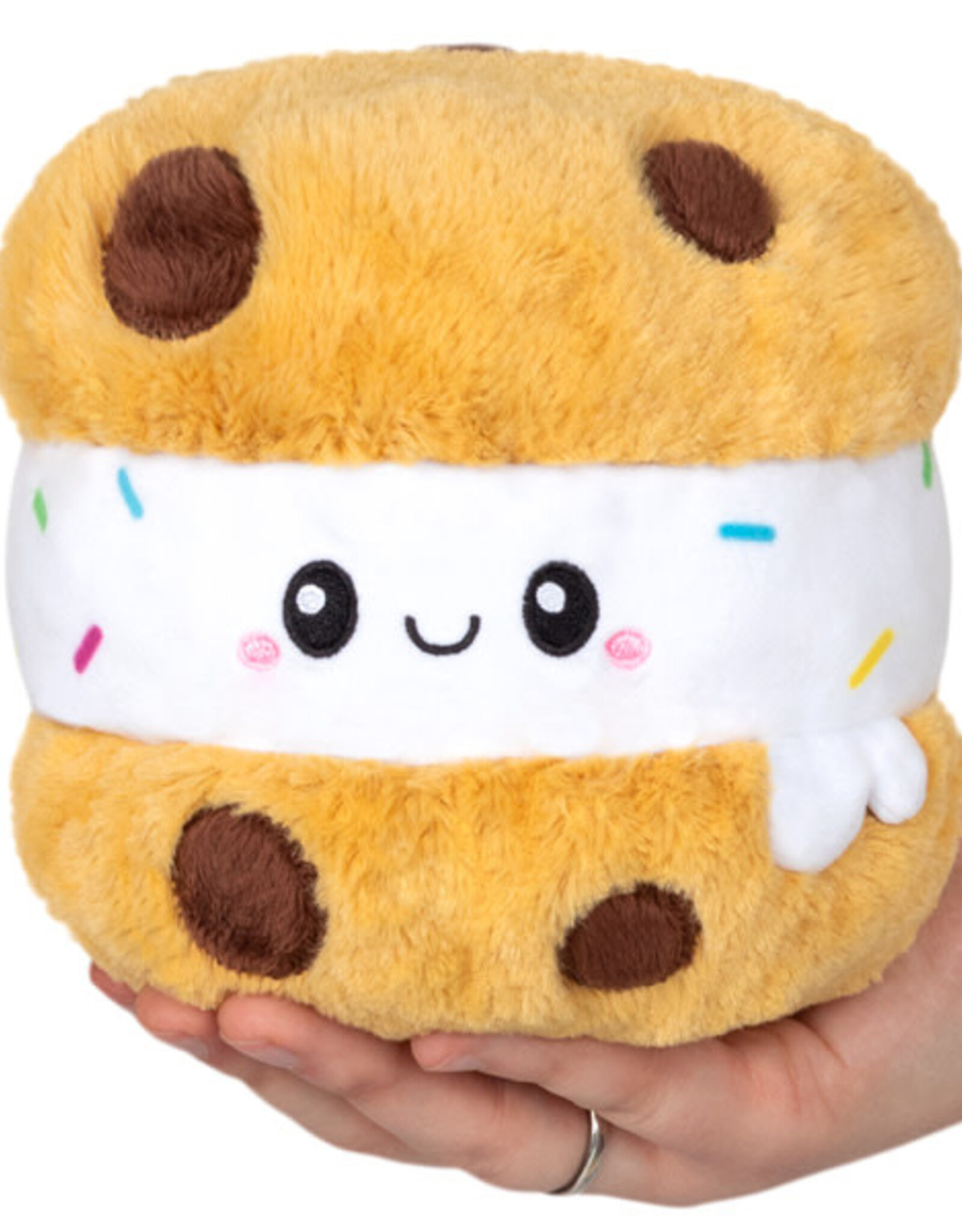 Squishable Snugglemi Snackers Cookie Ice Cream Sandwich 4.5"