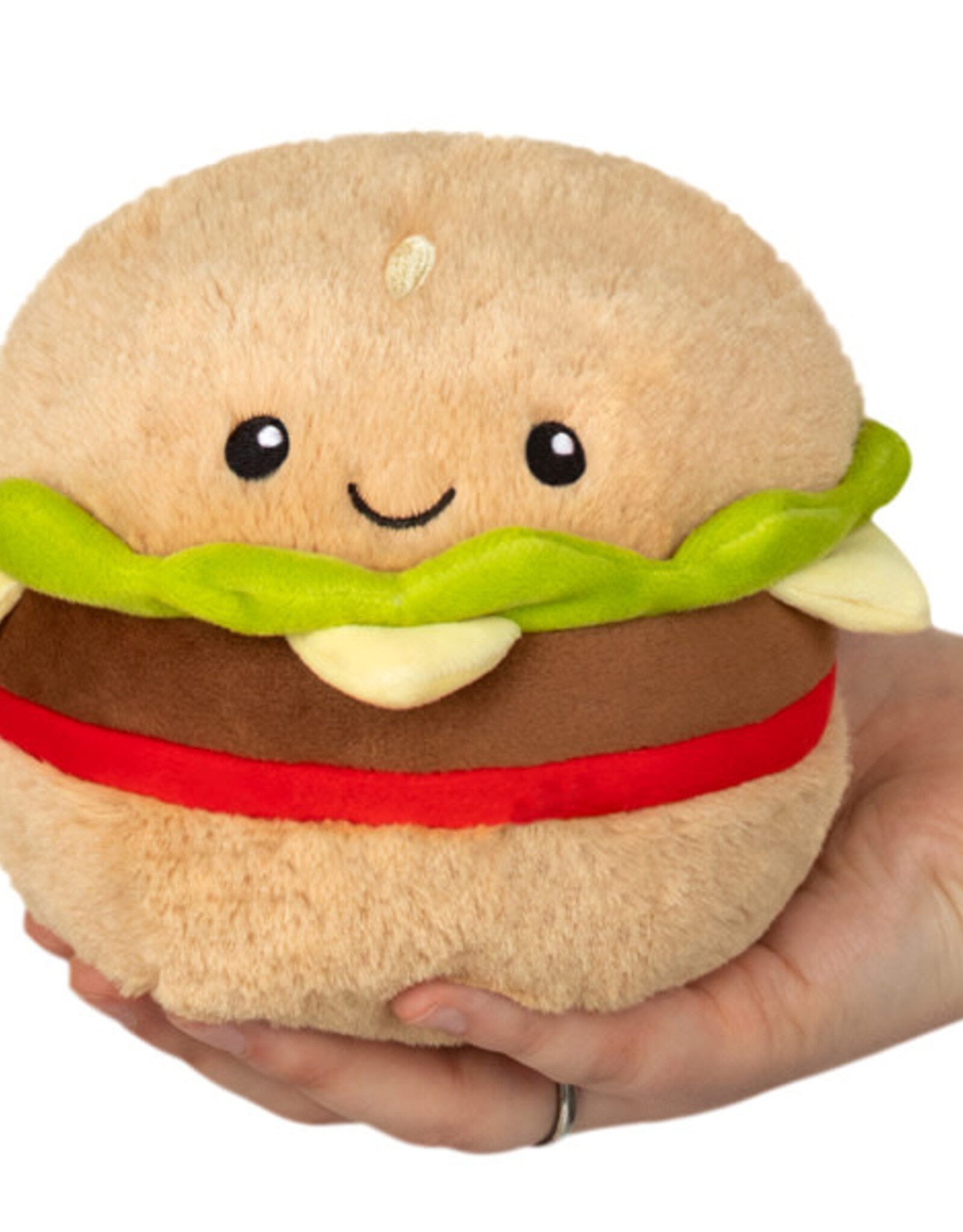 Squishable Snugglemi Snackers Hamburger 5"