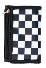 Zomi Gems Checkered Wallet: Blue