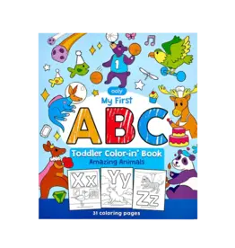 Ooly Toddler Colorin' Book - ABC: Amazing Animals