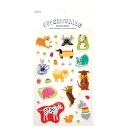 Ooly Stickiville Standard: Quirky Dogs (Clear Vinyl)