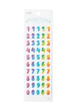 Ooly Stickiville Skinny: Rainbow Numbers (Holographic Glitter)