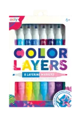 Ooly Color Layers Double-Ended Layering Markers (Set of 8 / 16 Colors)