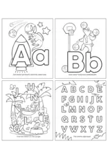 Ooly Toddler Colorin' Book - ABC: Amazing Animals
