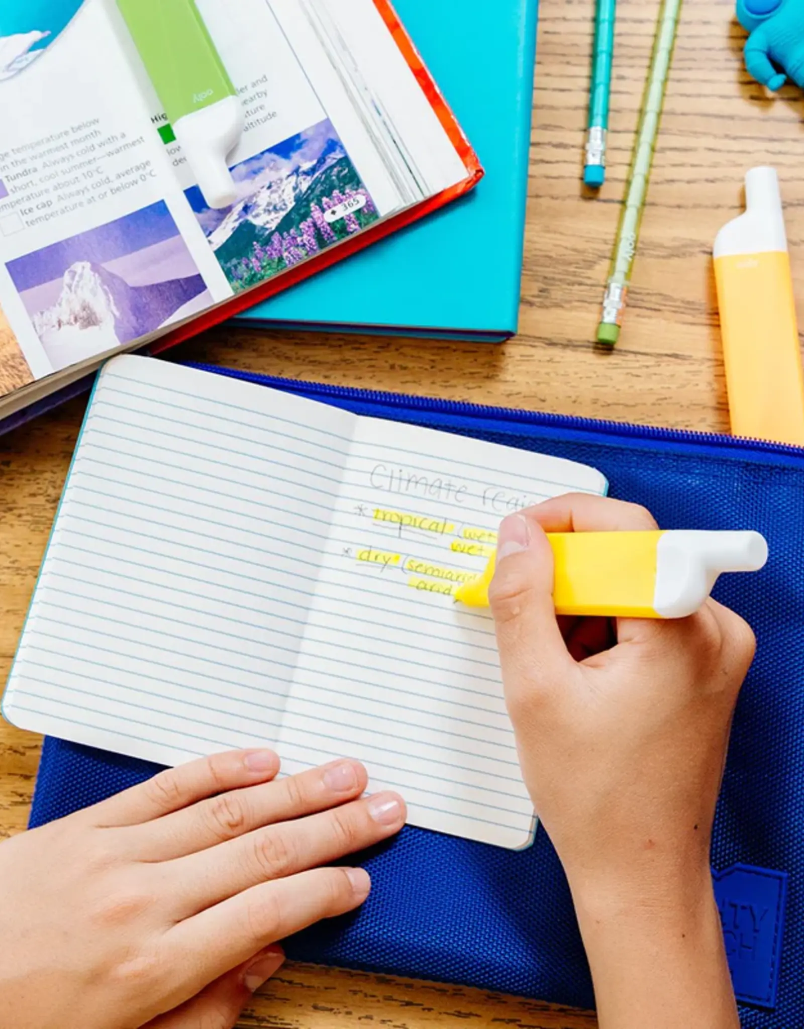 Ooly Do-Overs Erasable Highlighters - Set of 6