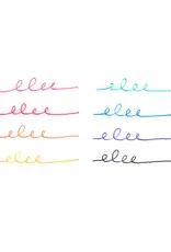 Ooly Radiant Writers Glitter Pens: Set of 8