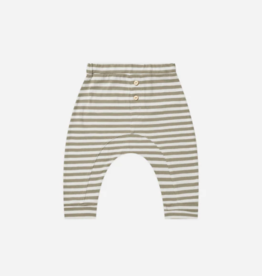 Rylee+Cru 6-12mo: Baby Cru Pant - Fern stripe