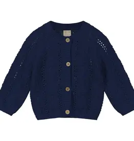 Ettie H 18-24mo: Penrose Cardigan - Navy