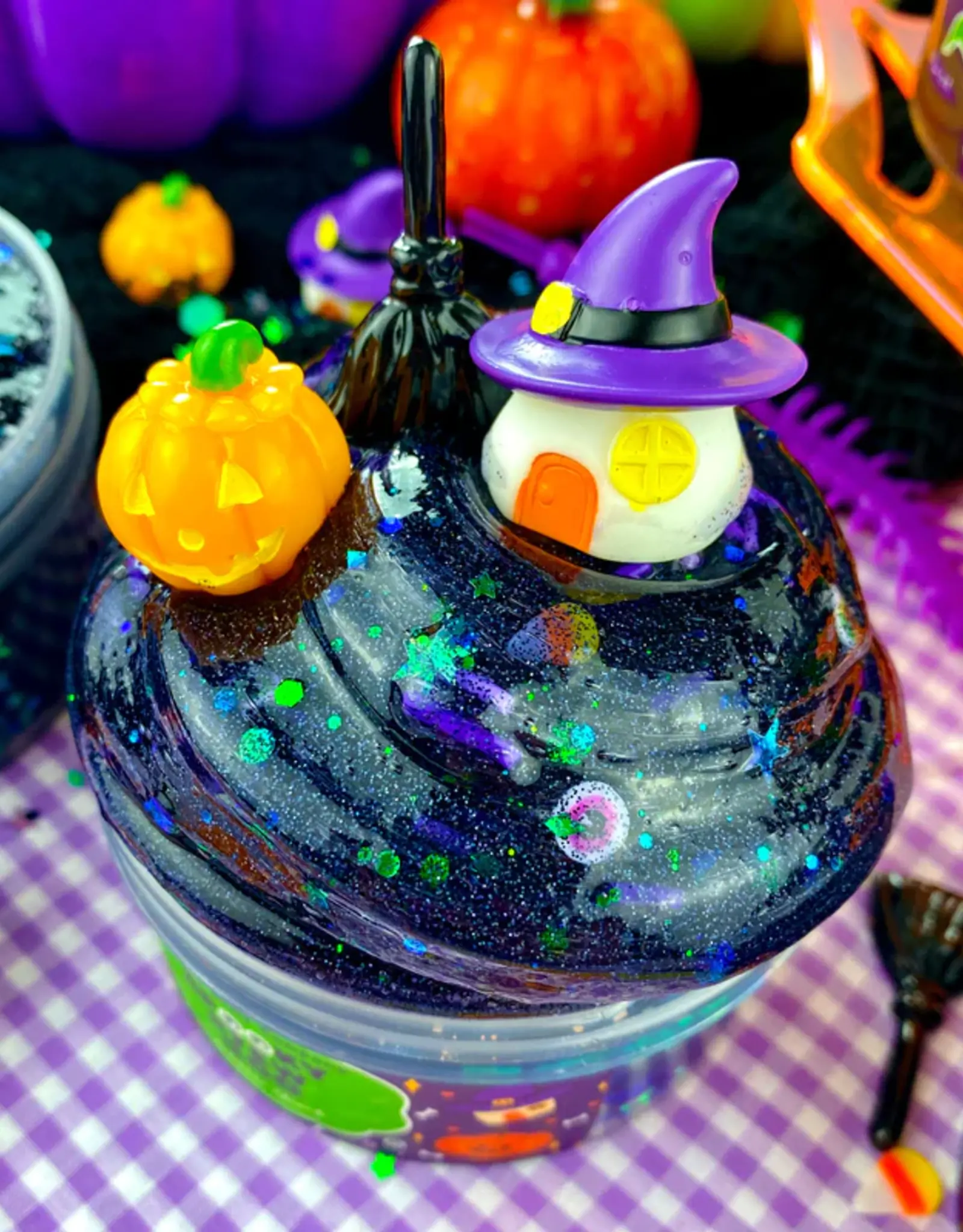 Kawaii Slime Company Spooky Stew Goo Glitter Slime