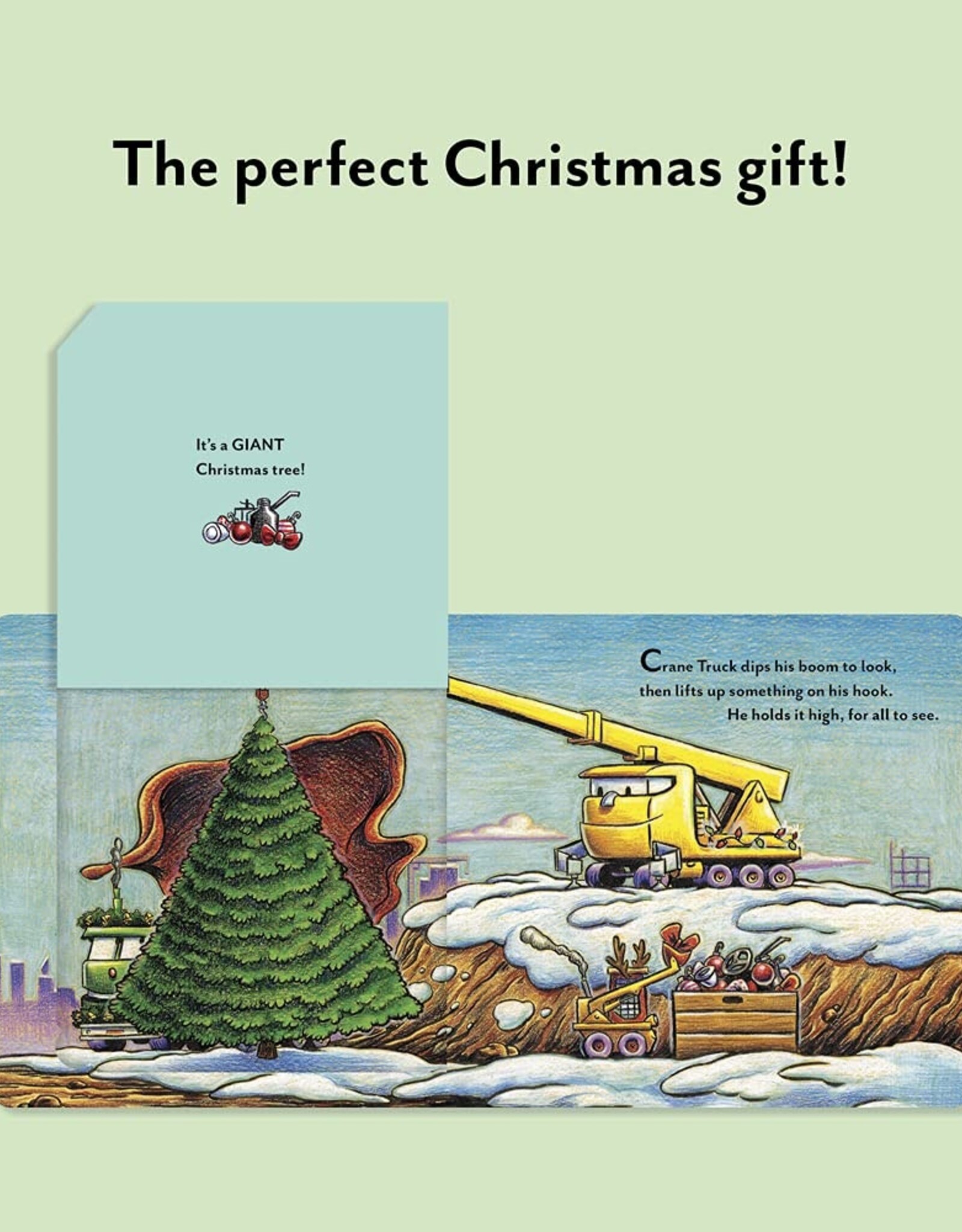 Chronicle Books Construction Site: Merry and Bright Board Book