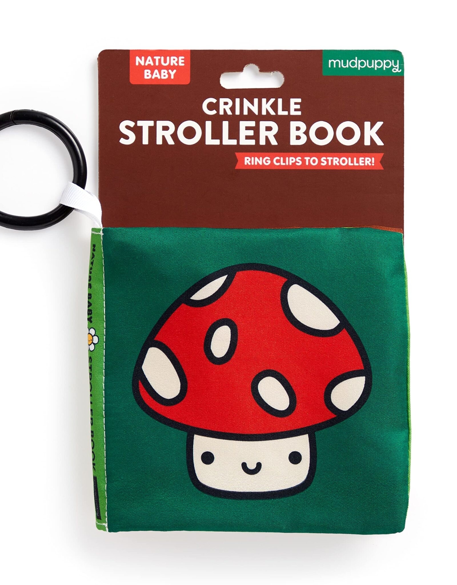 Chronicle Books Crinkle Fabric Stroller Bk Nature Baby