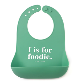 Bella Tunno Wonder Bib: F For Foodie