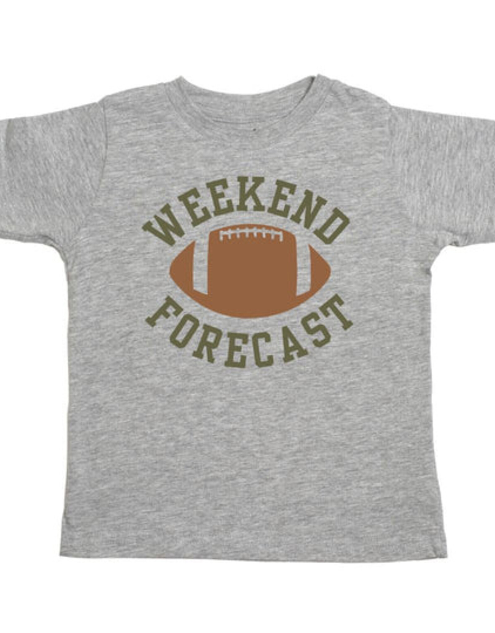 Wink 7/8YO: Weekend Forecast Short Sleeve T-Shirt - Gray